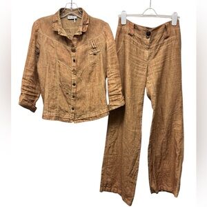 Eliza Cavaletti Women's Top Pants Vintage Set